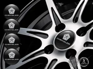 Chrysler  Ruota Emblemi Stile Etichette Cupola Qualità
